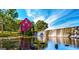 Scenic view of Starr's Mill with a beautiful waterfall and tranquil pond reflecting the sky at 205 Shadowood Ln, Peachtree City, GA 30269