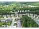 Aerial view of the neighborhood homes at 302 Aspen Valley Ln, Dallas, GA 30157