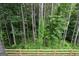 Wooded backyard view with wooden fence at 302 Aspen Valley Ln, Dallas, GA 30157