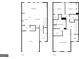 Two-story floorplan with spacious living room, garage, and primary bedroom with ensuite bath and walk-in closet at 36 Crescent Chase, Dallas, GA 30157