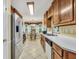 Well-equipped kitchen with stainless steel appliances and a breakfast nook at 1335 Vine Cir, Mcdonough, GA 30253