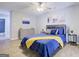 Comfortable bedroom features contemporary decor, stylish bedding, and plenty of natural light at 24317 Plantation Ne Dr, Atlanta, GA 30324