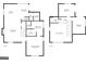 Detailed floor plan showing the layout of the home, including dimensions and room names at 251 Merrell Rd, Carrollton, GA 30116