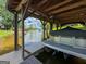 Waterfront property with a boat dock featuring a covered area and a boat lift at 50 Birch Road, Covington, GA 30014