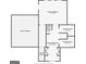 Second-floor plan featuring the primary bedroom, en-suite bathroom, and walk-in closets at 50 Birch Road, Covington, GA 30014