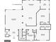 Detailed first-floor floor plan showcasing the layout of the living spaces and bedrooms at 50 Birch Road, Covington, GA 30014