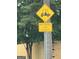 Golf cart district sign in residential neighborhood, for motorized cart travel at 1290 Shadowlawn Ne Dr, Conyers, GA 30012