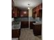 Spacious kitchen with granite countertops, stainless steel appliances, and ample cabinet space at 655 Shellnut Dr, Forest Park, GA 30297