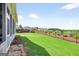 Expansive backyard showcasing a large grassy area and partial view of the community at 4160 Grandview Vista St, Cumming, GA 30028