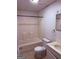 Standard bathroom with a single sink vanity and shower-tub combination at 133 Magazine St, Dallas, GA 30157