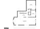 The floor plan of the basement showcases the versatile layout that's perfect for entertaining or relaxing at 3626 Lone Indian Trl, Marietta, GA 30066
