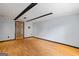 Spacious basement features neutral walls and modern door at 1048 Falls Brooke Dr, Conyers, GA 30094