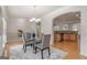 Dining room flows into the kitchen at 10775 Brunson Dr, Johns Creek, GA 30097
