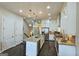 This spacious kitchen features a large center island, modern appliances, and ample counter space at 4107 Township Pkwy # 69, Sandy Springs, GA 30342
