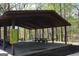 Outdoor pavilion with picnic tables and forested setting for community enjoyment at 4107 Township Pkwy # 69, Sandy Springs, GA 30342