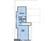 Upstairs floor plan featuring a bedroom, bathroom, and game room layout with dimensions at 1077 Crooked Creek Rd, Lithonia, GA 30058