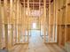 Framed basement area highlighting doorway and window openings for customization at 5342 Legacy Trl # 30, Douglasville, GA 30135