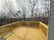 Exterior shot of the wood deck at 5342 Legacy Trl # 30, Douglasville, GA 30135
