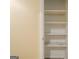 A spacious pantry closet offers ample storage with built-in shelving, enhancing organization and accessibility at 1102 Wynnes Ridge Cir, Marietta, GA 30067