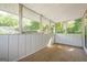 Relaxing screened porch, great for enjoying the outdoors with serene wooded views at 1102 Wynnes Ridge Cir, Marietta, GA 30067