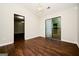 Cozy dining area with sliding glass door and stylish lighting fixture above at 6194 Golden Meadow Court Ct, Riverdale, GA 30296