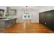 An expansive open floorplan flows from the kitchen to the living areas creating an inclusive space at 2855 Briarlake Ne Rd, Atlanta, GA 30345