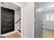 Entryway featuring a chalkboard wall, stairs and a laundry room at 145 Mount Shasta Ln, Johns Creek, GA 30022