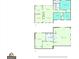 Detailed floor plan showcasing the layout of the house, including all rooms with labels for easy understanding at 178 Castleair Ne Dr, Kennesaw, GA 30144