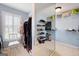 Organized walk-in closet with ample shelving and hanging space at 3045 Moss Stone Lane Sw Ln, Marietta, GA 30064
