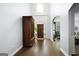 Grand foyer with hardwood floors, archways, and soaring ceilings welcomes you at 3045 Moss Stone Lane Sw Ln, Marietta, GA 30064