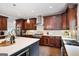 Well-equipped kitchen with stainless steel appliances and ample counter space at 3045 Moss Stone Lane Sw Ln, Marietta, GA 30064