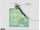 Detailed map of the Ocee Park complex featuring baseball diamonds, parking, and recycling receptacles at 10980 Pinehigh Dr, Alpharetta, GA 30022