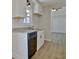 Kitchen featuring granite countertops, white cabinets, and stainless steel dishwasher at 110 Chesterfield Ct, Fayetteville, GA 30214
