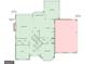 Detailed floor plan showcasing the layout of the main floor of the home at 121 Fairway Overlook, Woodstock, GA 30188