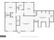Upstairs floor plan layout showing bedrooms, primary bathroom, and closet spaces at 115 Edgewater Way, Peachtree City, GA 30269