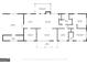 Detailed floor plan showcasing the layout of the home, including room dimensions at 1189 E Fayetteville Rd, Riverdale, GA 30296