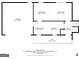 Detailed floor plan showcasing the layout of the main level, including kitchen, living, and dining areas at 3359 Villa Ln, Douglasville, GA 30135