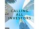 Modern high-rise buildings photographed from below against a blue sky with the words 'Calling all investors' at 649 Mary Ln, Marietta, GA 30062