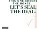 Real estate flyer with words 'this one checks the boxes' and 'let's seal the deal' at 649 Mary Ln, Marietta, GA 30062