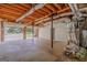 Two-car garage with high ceilings and open door provides ample storage and natural light at 3781 Deercreek Dr, Powder Springs, GA 30127