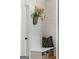 Charming mudroom with shiplap walls, built-in bench, and farmhouse decor create a welcoming entry at 2101 Thomas Rd, Canton, GA 30115