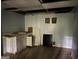 Basement with a sink and cabinet, needing cleaning and remodeling at 372 Nalley Dr, Stone Mountain, GA 30087