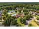 Picturesque community with residential homes, pool, and tennis courts, surrounded by lush greenery and mature trees at 2740 Greymont Ct, Cumming, GA 30041