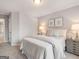 Bedroom featuring a well-made bed, matching nightstands, and neutral decor at 5615 Hislop Ln # 82, Mableton, GA 30126