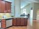 Kitchen with granite countertops, an open layout and stainless steel appliances at 120 Chastain # 1803, Kennesaw, GA 30144