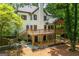 Outdoor deck at 210 Hunters Vw, Roswell, GA 30075