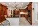 Beautiful kitchen with granite countertops, custom wood cabinetry, stainless appliances, and breakfast bar at 210 Hunters Vw, Roswell, GA 30075