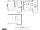 Detailed floor plan of the house with dimensions of rooms and layout of floor 2 and floor 3 at 3 Maplelake Dr, Acworth, GA 30101