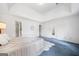 Expansive main bedroom with a trey ceiling, multiple entryways, and large windows at 3 Maplelake Dr, Acworth, GA 30101