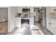 Modern kitchen featuring stainless steel appliances and ample counter space at 222 Bishop Ne Dr, Marietta, GA 30060